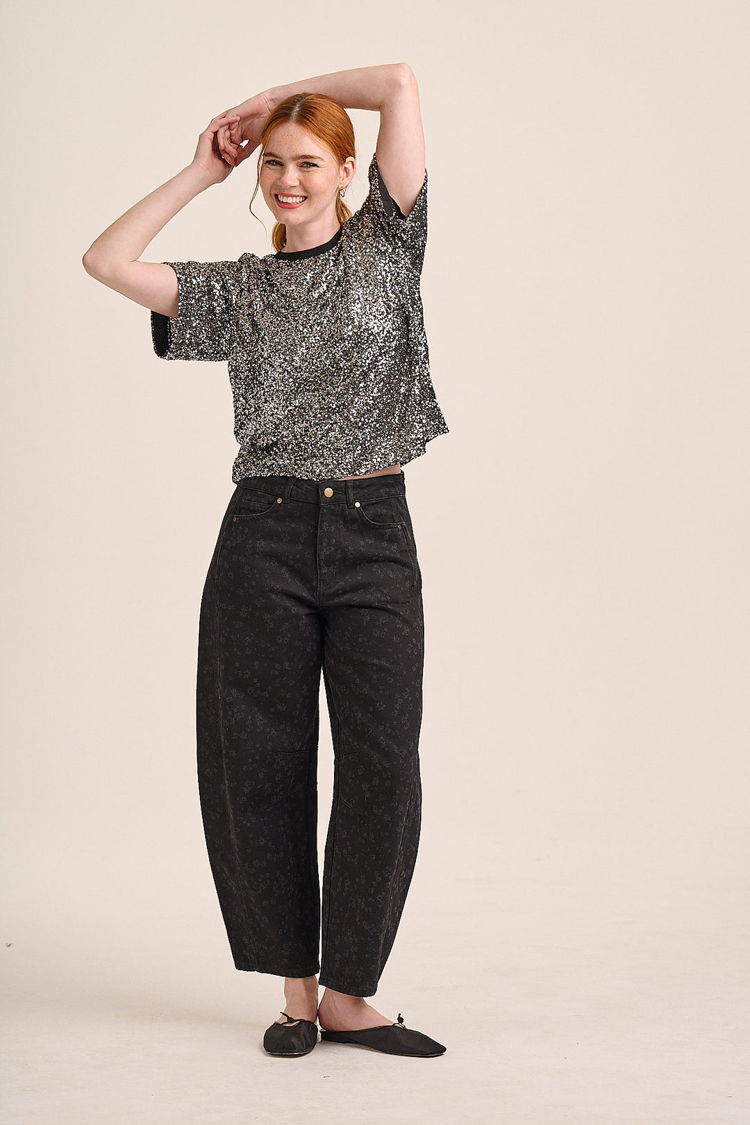 Ginny Jean - Black Floral