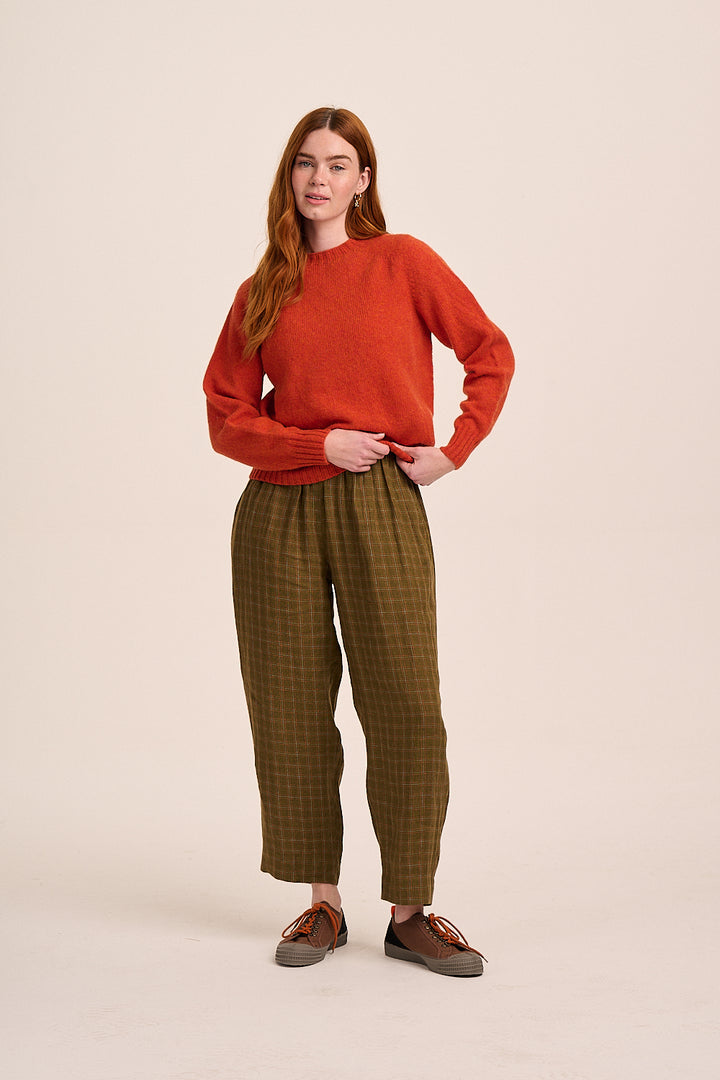 Astrid Lambswool Jumper - Flame
