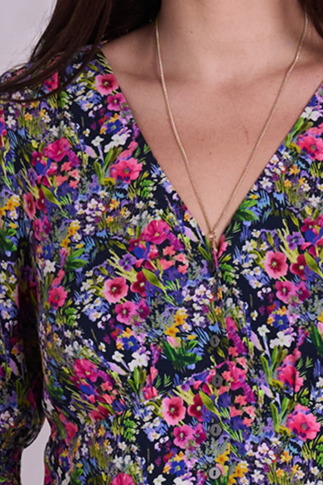 Felicity Zingy Floral Tea Dress