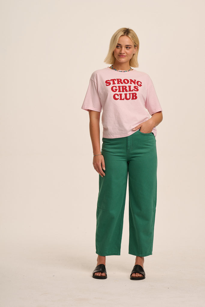 Maggie Barrel Leg Jean