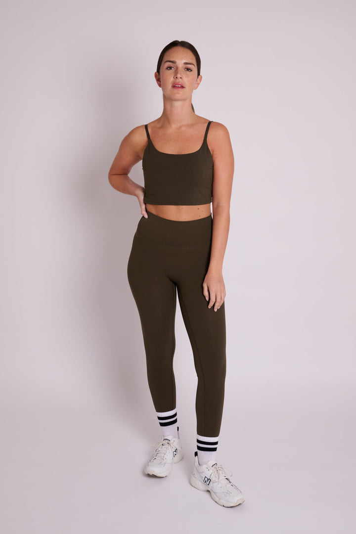 Olive Strong Girls Club Butter Gym Leggings