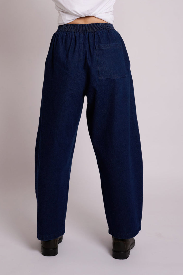 Ottie Denim Trousers Mid Wash