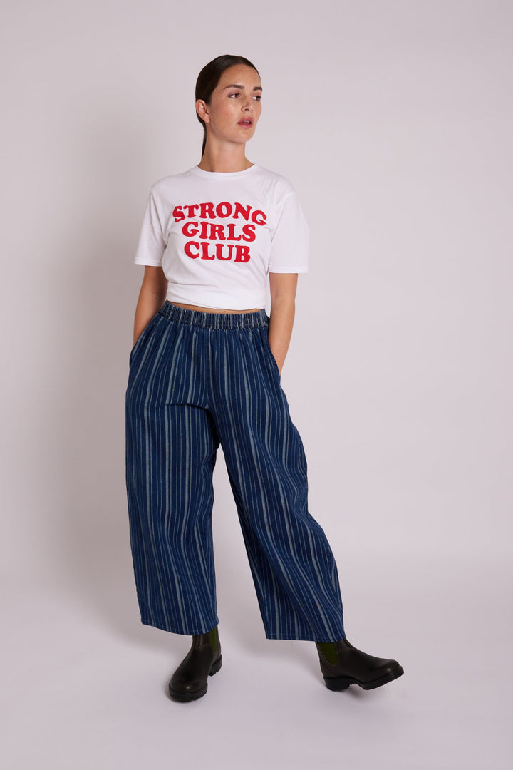 Ottie Textured Stripe Trousers