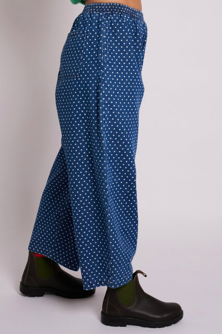 Ottie Dotty Denim Trousers