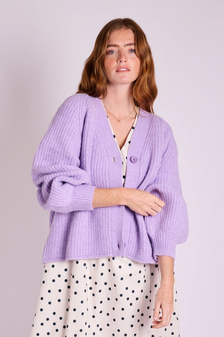 Mabel Lilac Cardigan