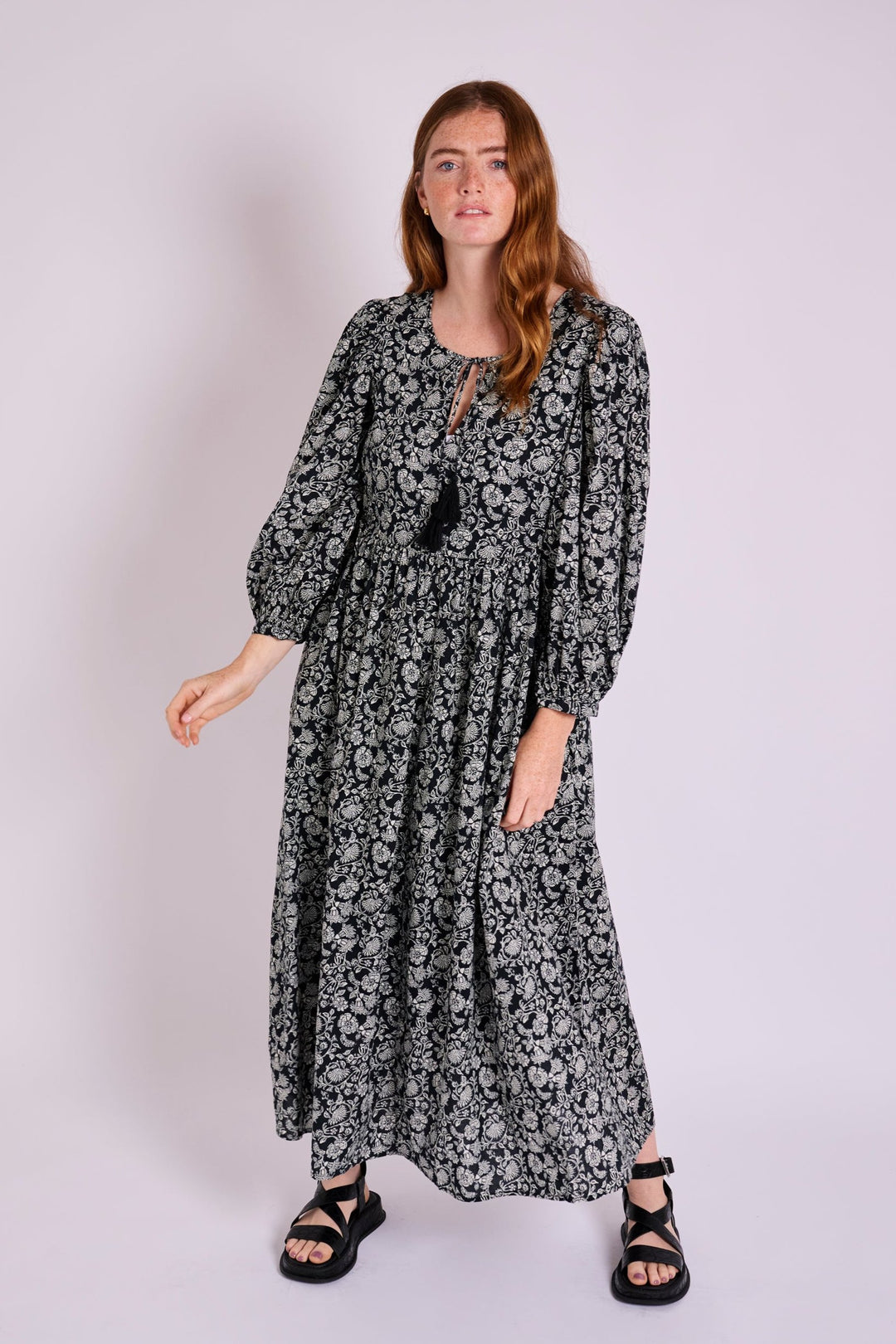 Drifting Midaxi Cotton Dress