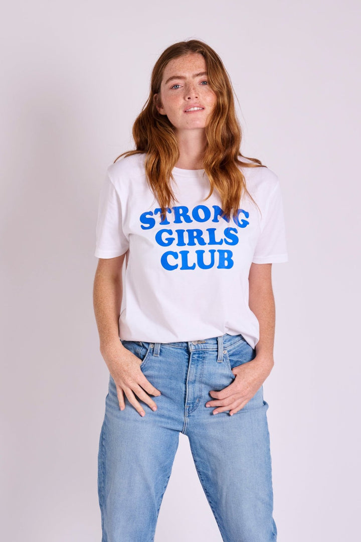 Strong Girls Club Blue TShirt