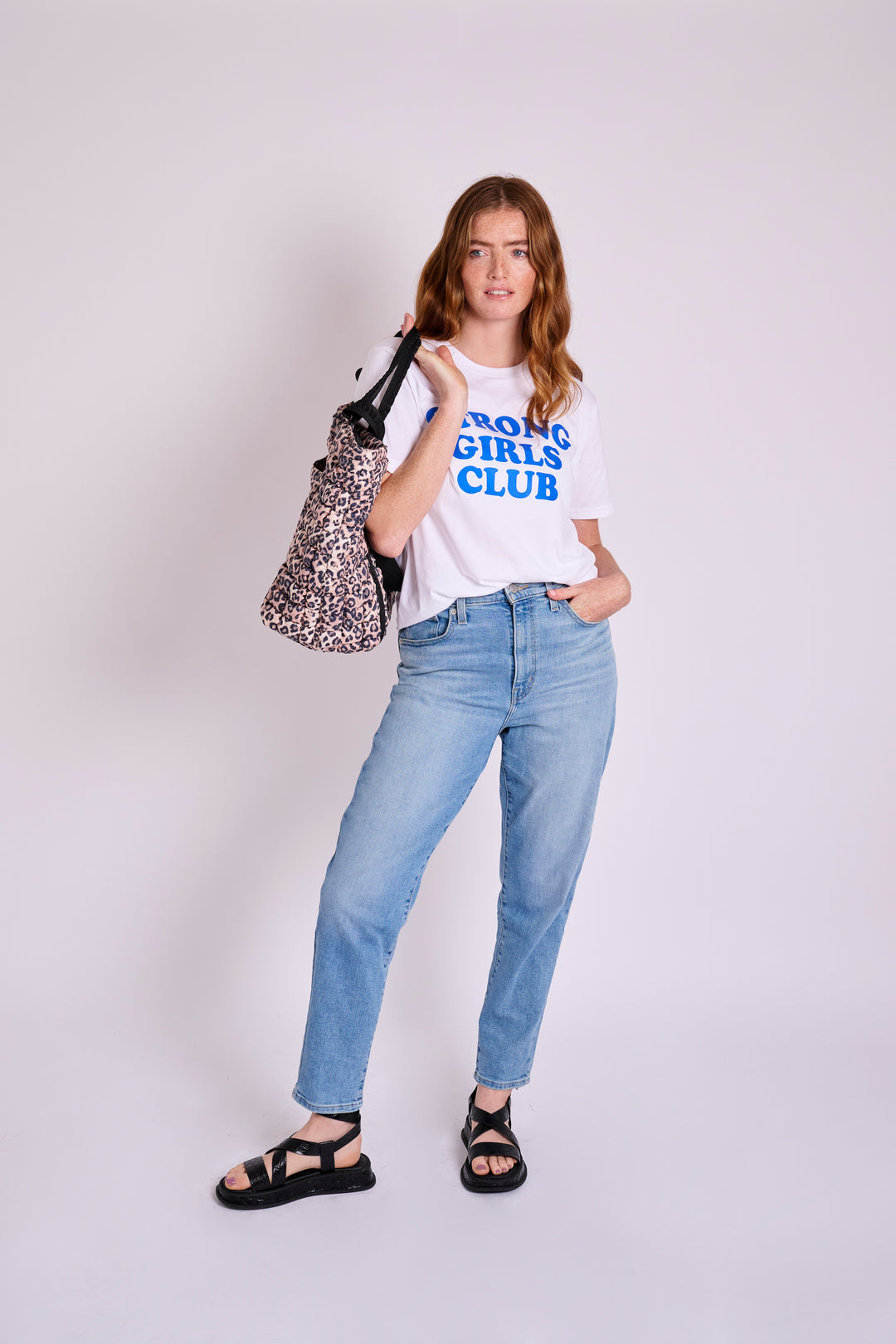 Strong Girls Club Blue TShirt