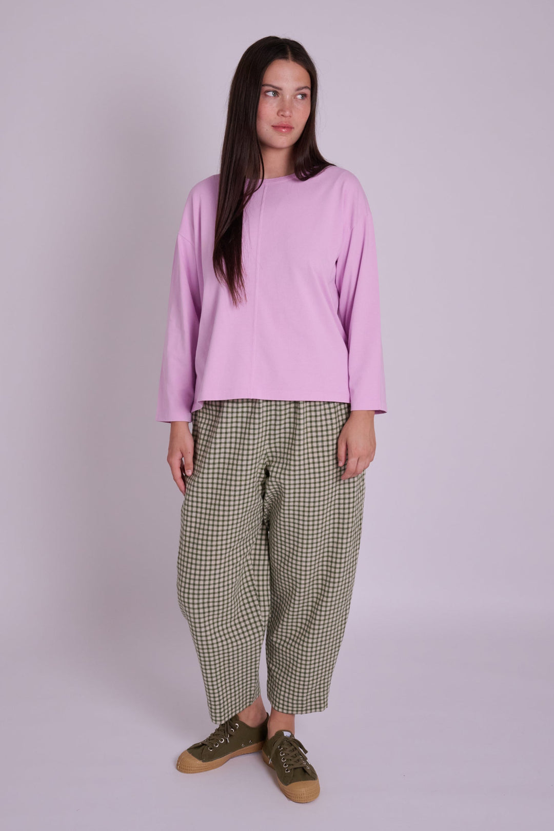 Marlow Lilac Garment Dyed TShirt