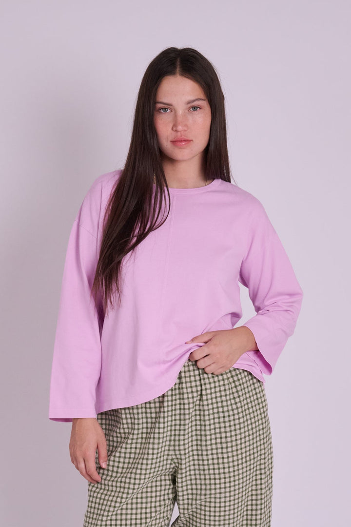 Marlow Lilac Garment Dyed TShirt