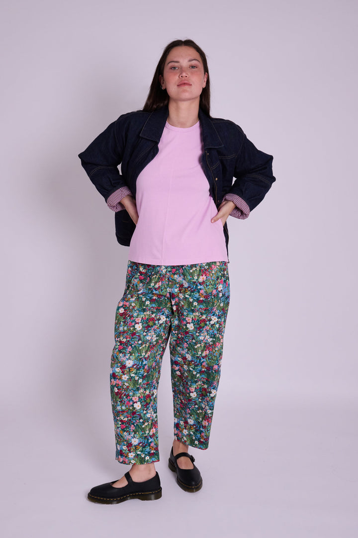 Marlow Lilac Garment Dyed TShirt