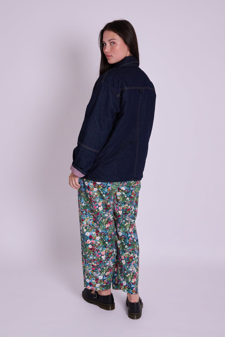 Aimee Denim Collared Jacket