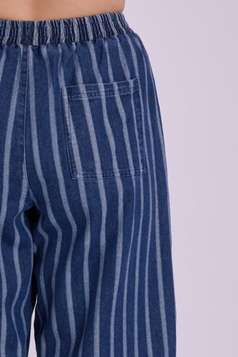 Ottie Herringbone Stripe Trousers
