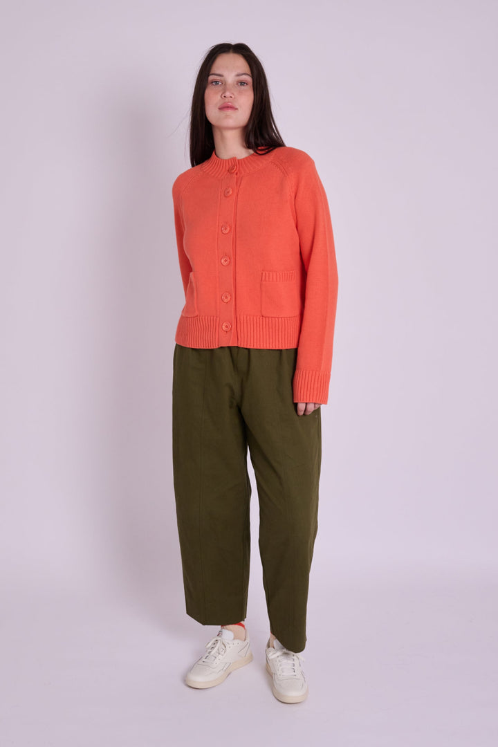 Cecille Pea Green Trousers
