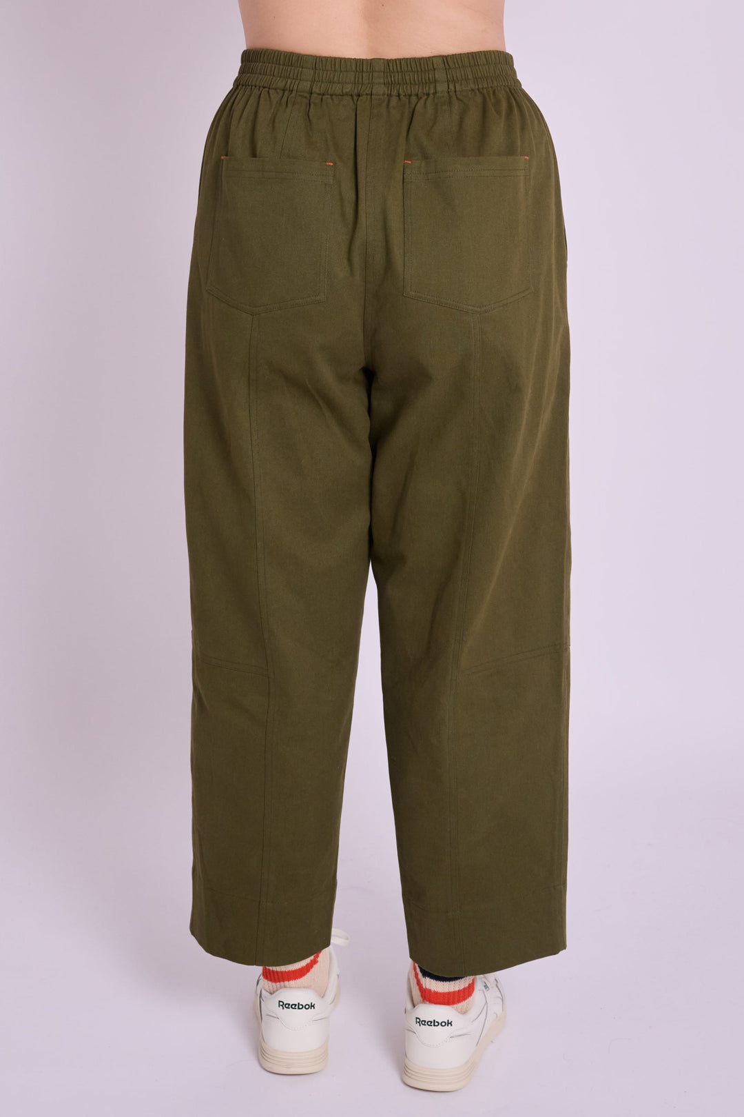 Cecille Pea Green Trousers