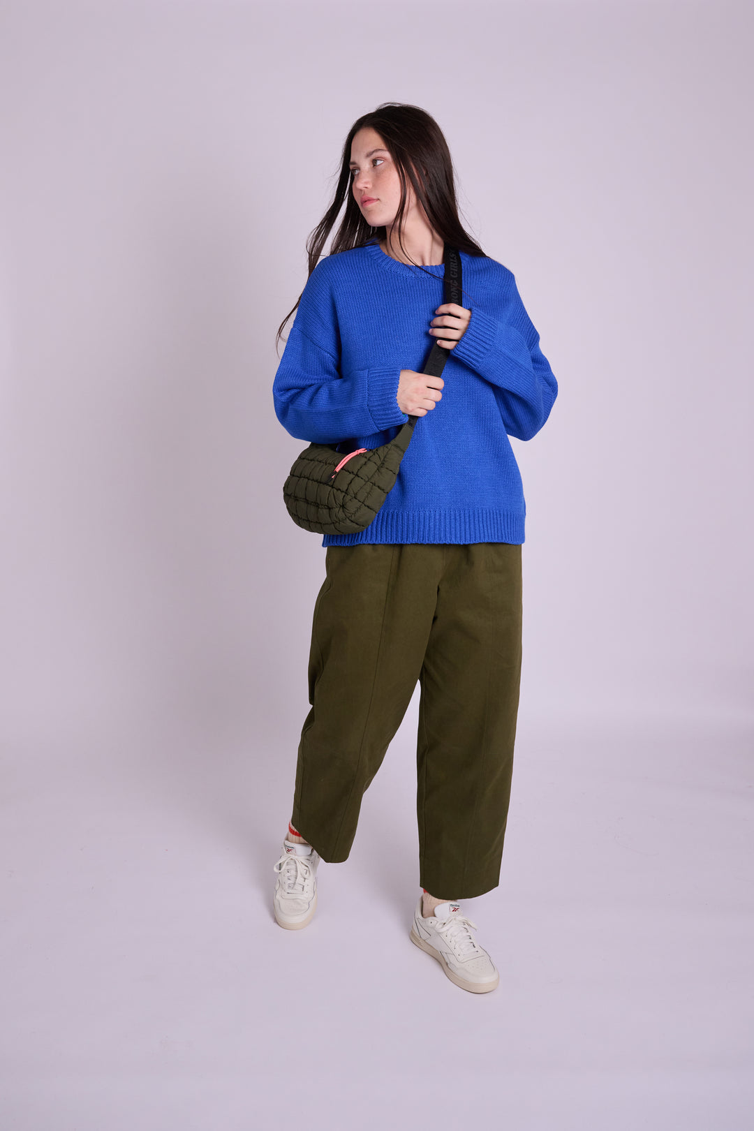 Cecille Pea Green Trousers