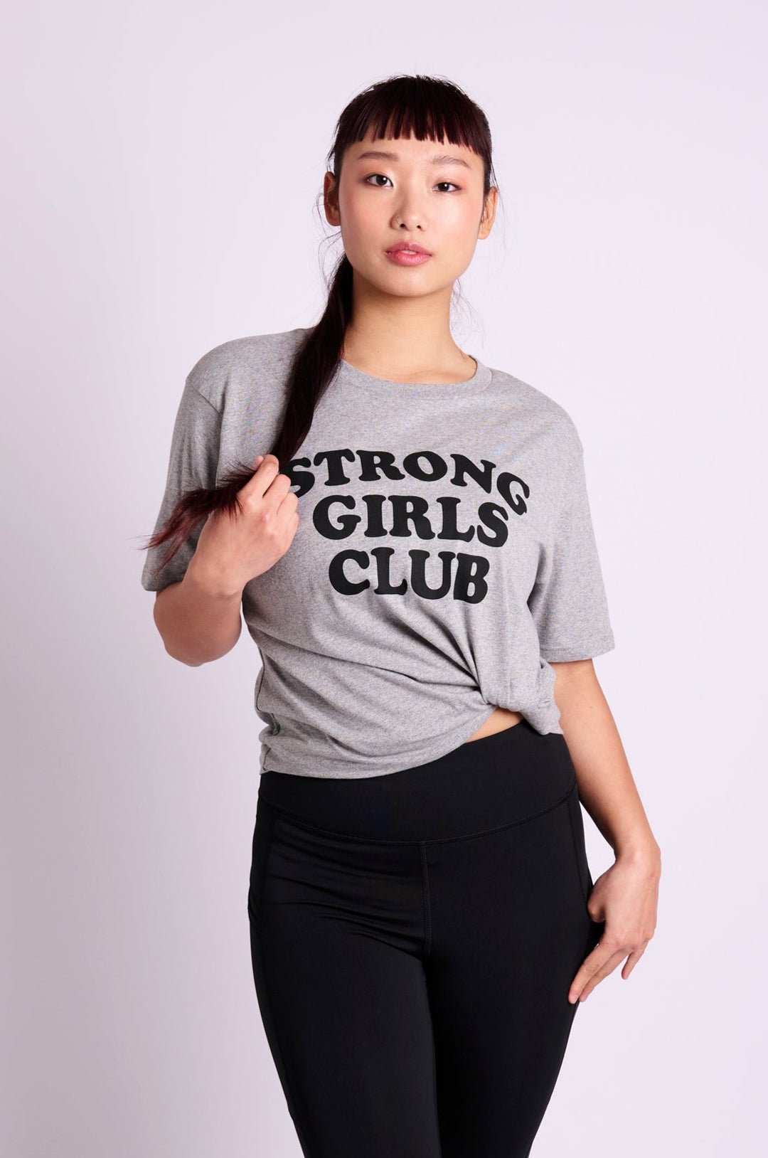Strong Girls Club Grey TShirt