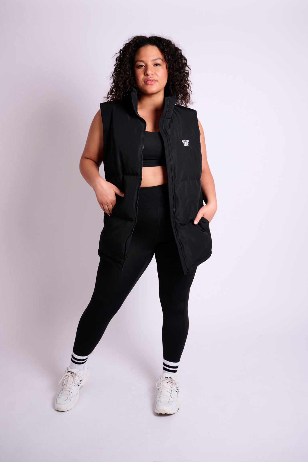 Strong Girls Club Padded Gilet