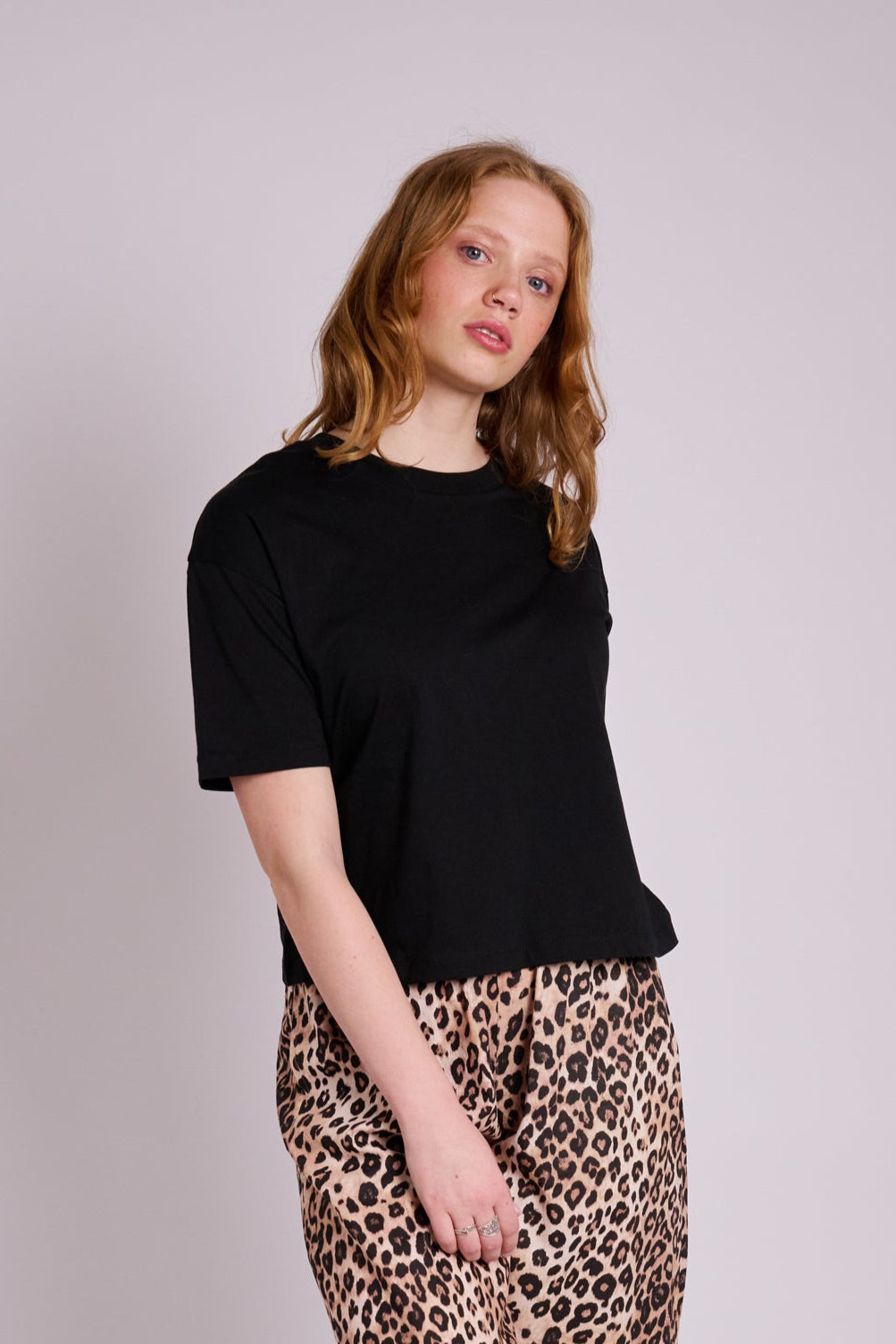 Boxy Black TShirt