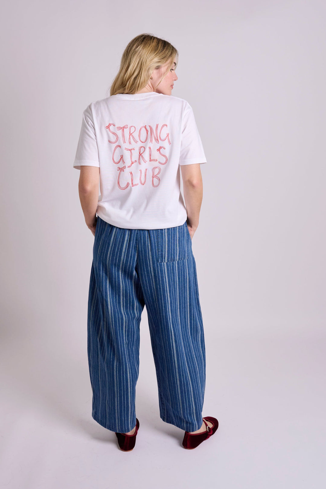 Ottie Textured Stripe Trousers