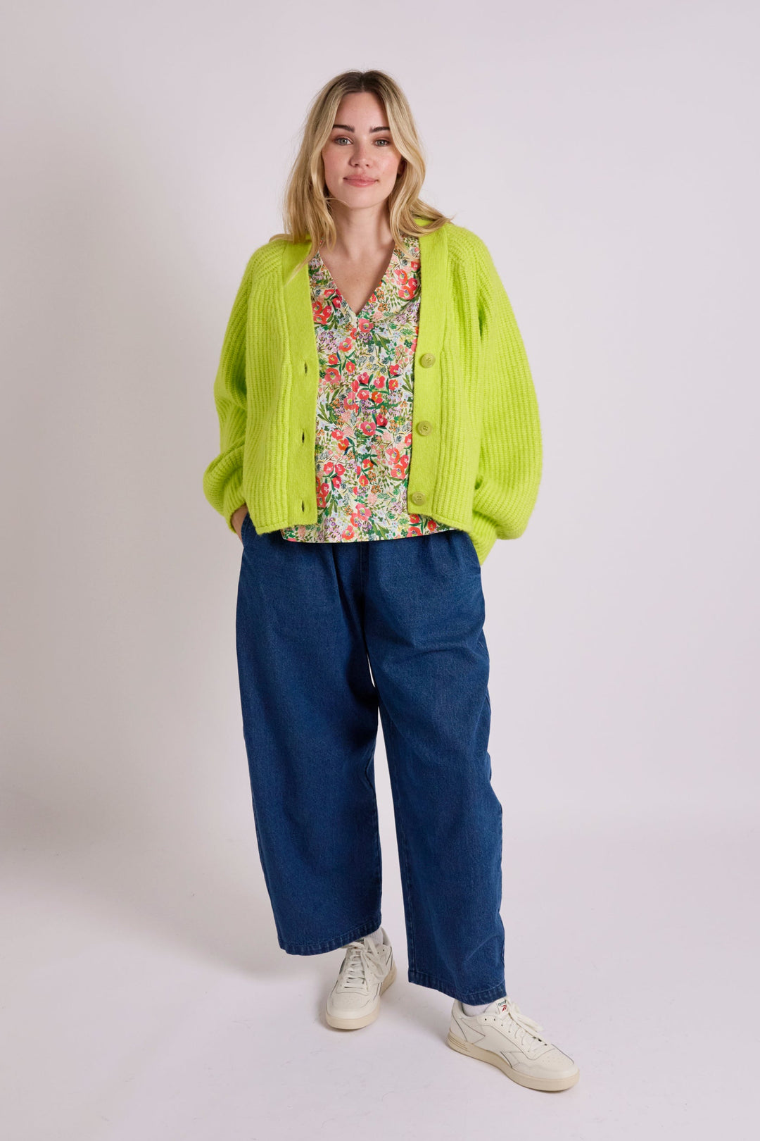 Pippa Floral Linen Top