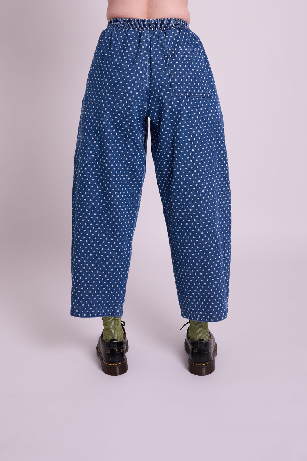 Ottie Dotty Denim Trousers
