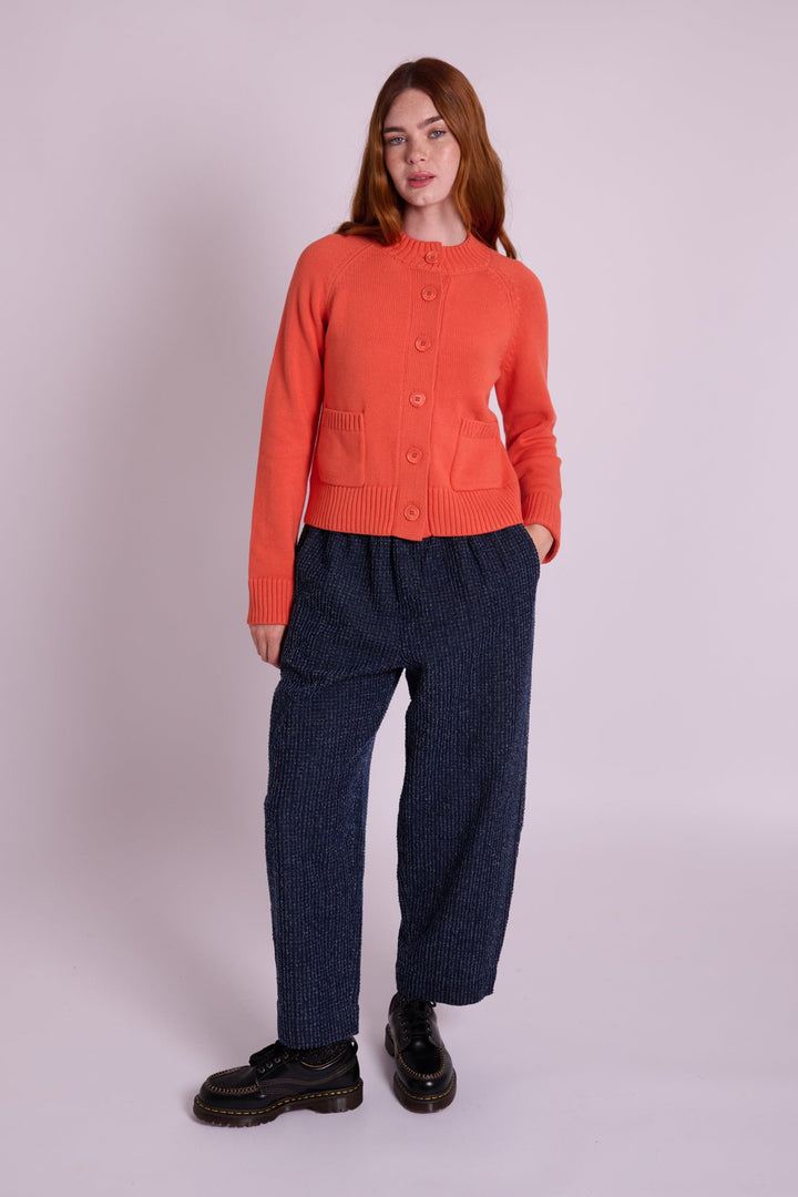 Peggy Boucle Denim Trousers