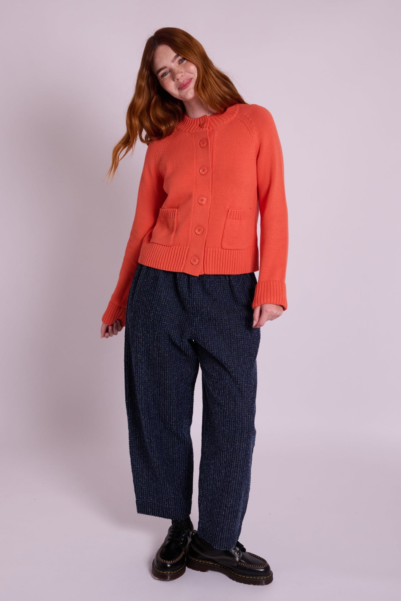 Everly Round Neck Cardigan