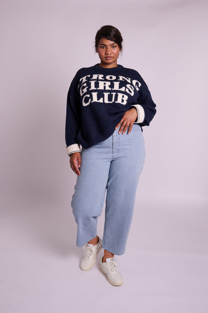 Dolly Ticking Stripe Jean