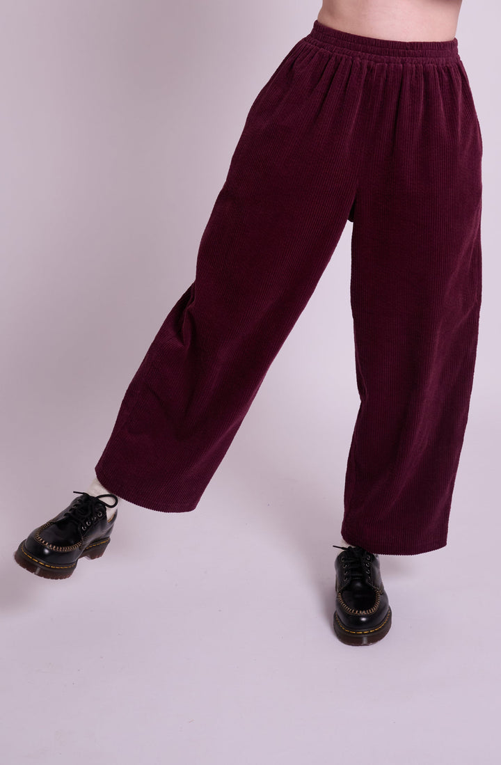 Alina Berry Cord Trousers