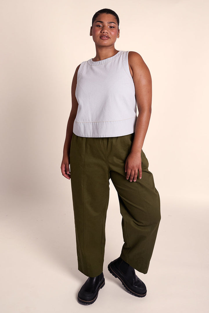 Taylor Top - Ticking Stripe