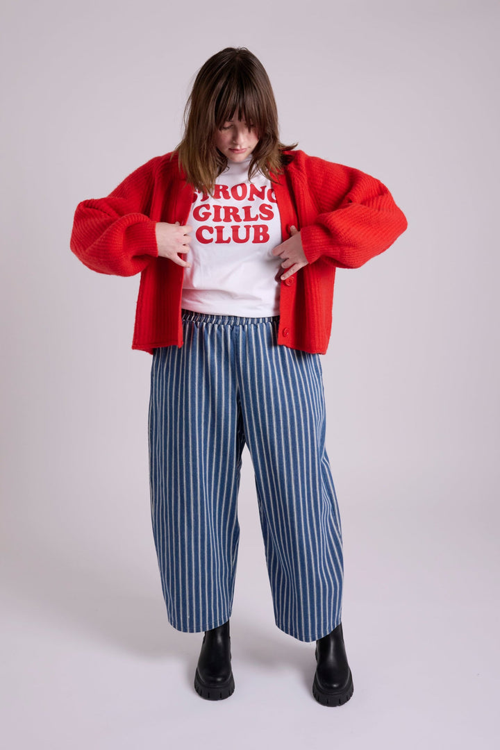 Mabel Red Cardigan