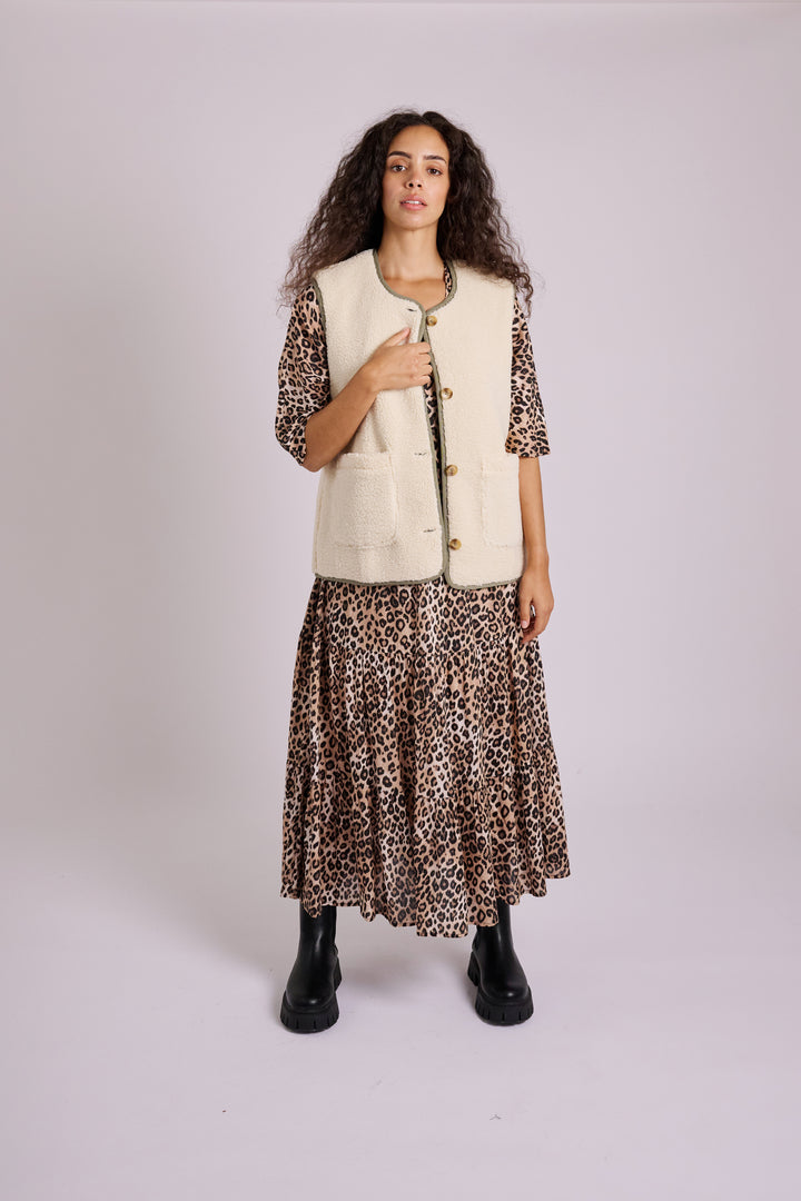 Meadow Leopard Dress