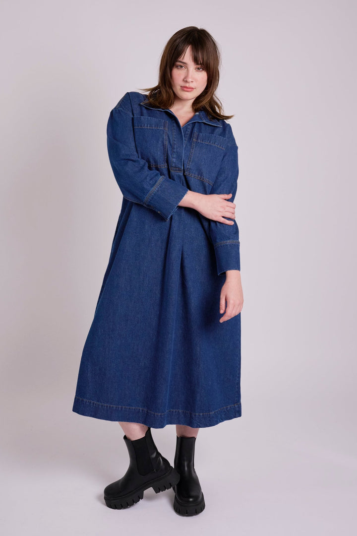 Harper Denim Dress