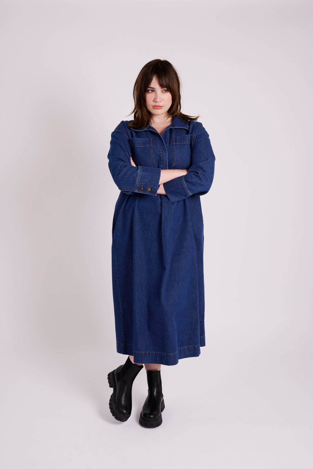 Harper Denim Dress