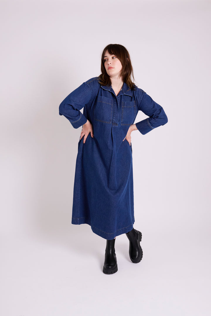 Harper Denim Dress