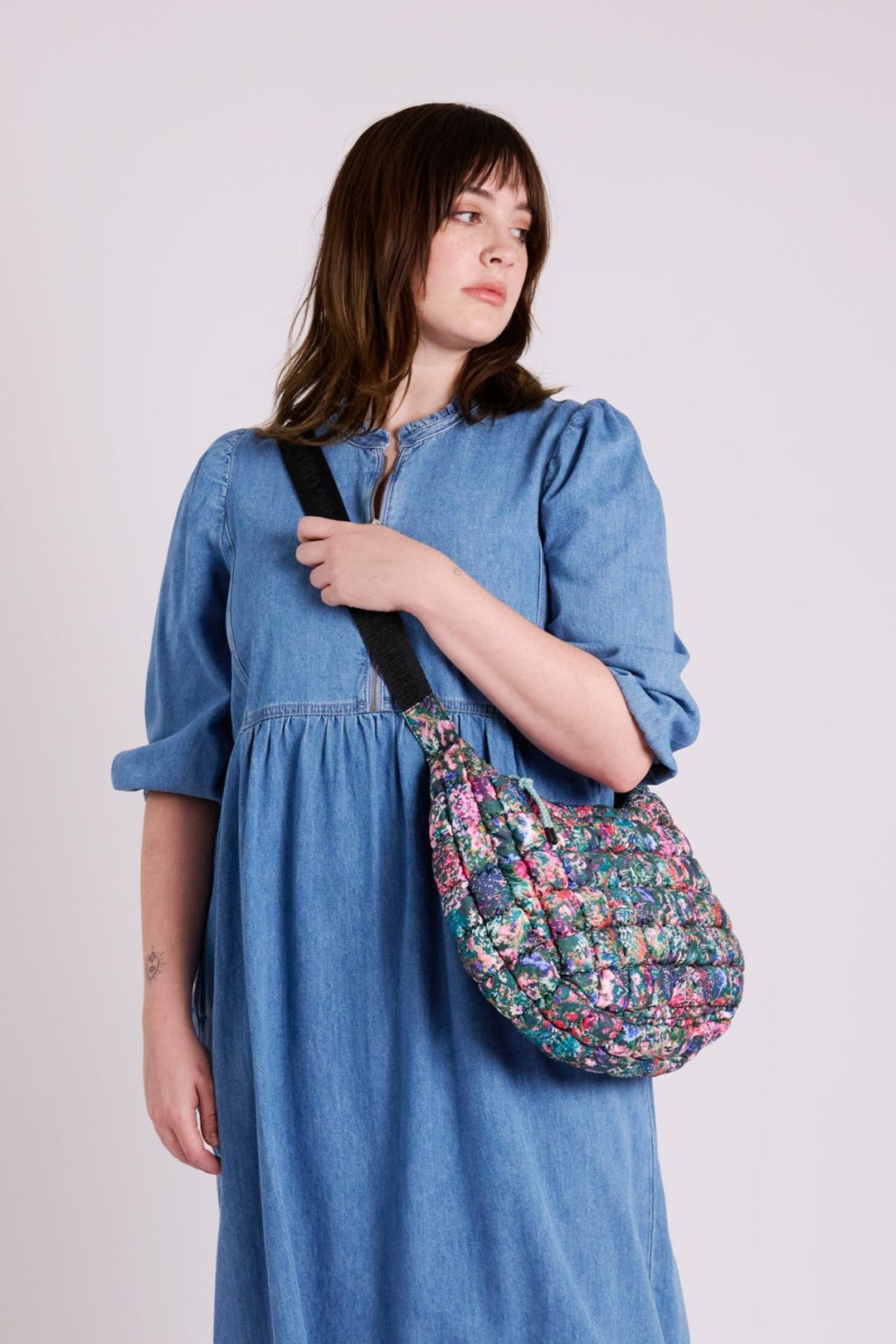 Dumpling Wildflower Crossbody Bag