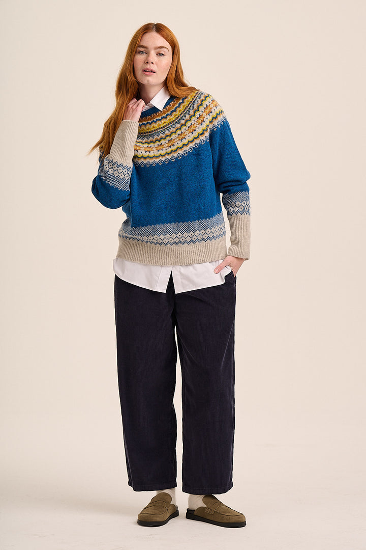 Isla Fair Isle Yoke Jumper