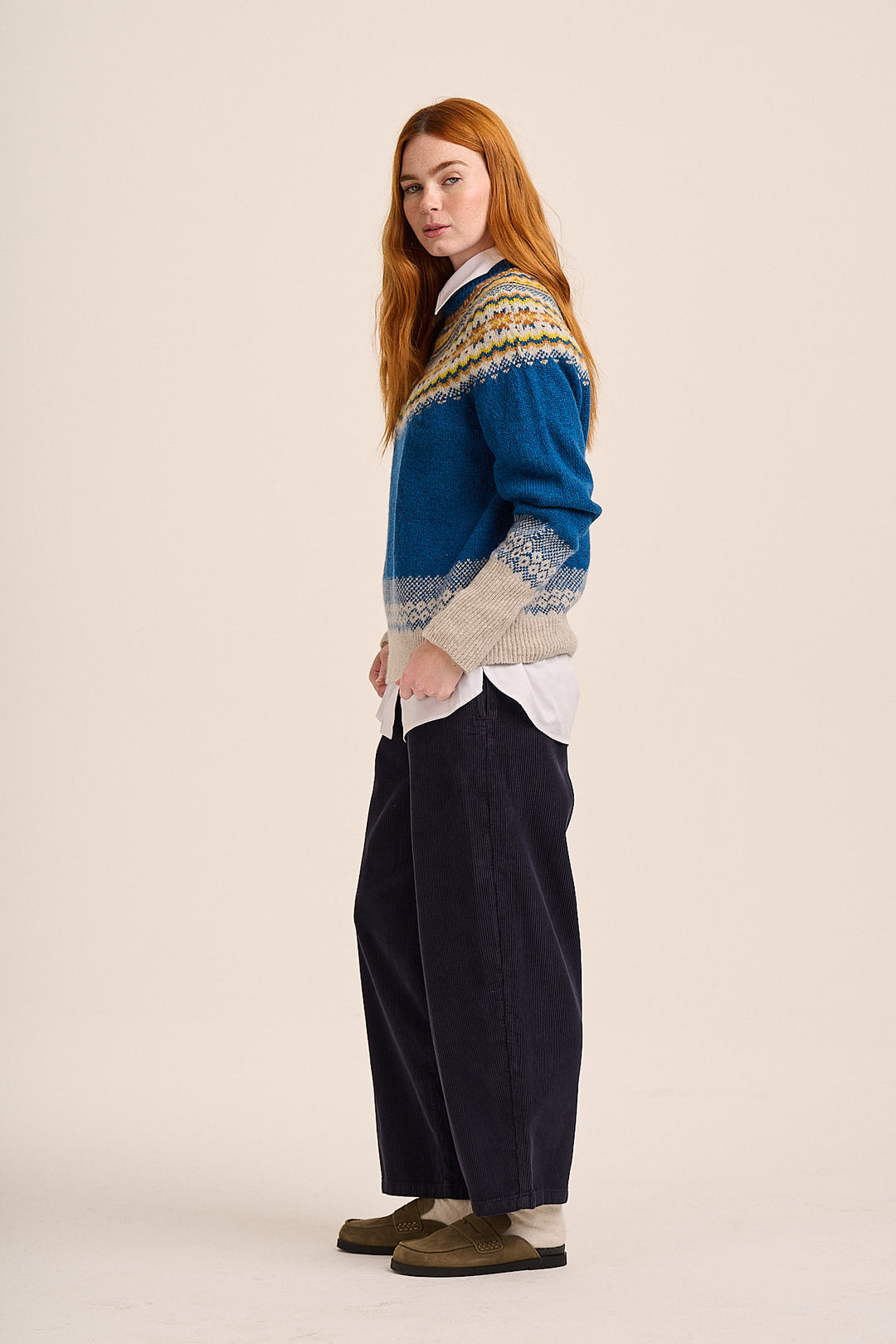 Isla Fair Isle Yoke Jumper