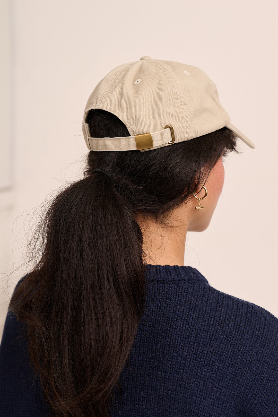 Strong Girls Club Vintage Wash Slogan Cap - Sand