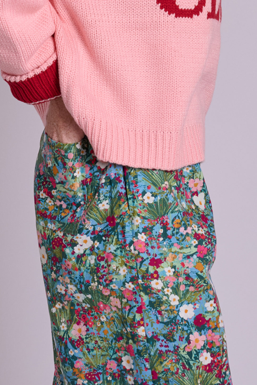 Peggy Spring Floral Trousers