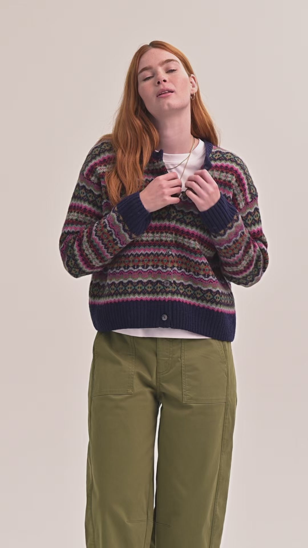 Luna Fair Isle Cardigan