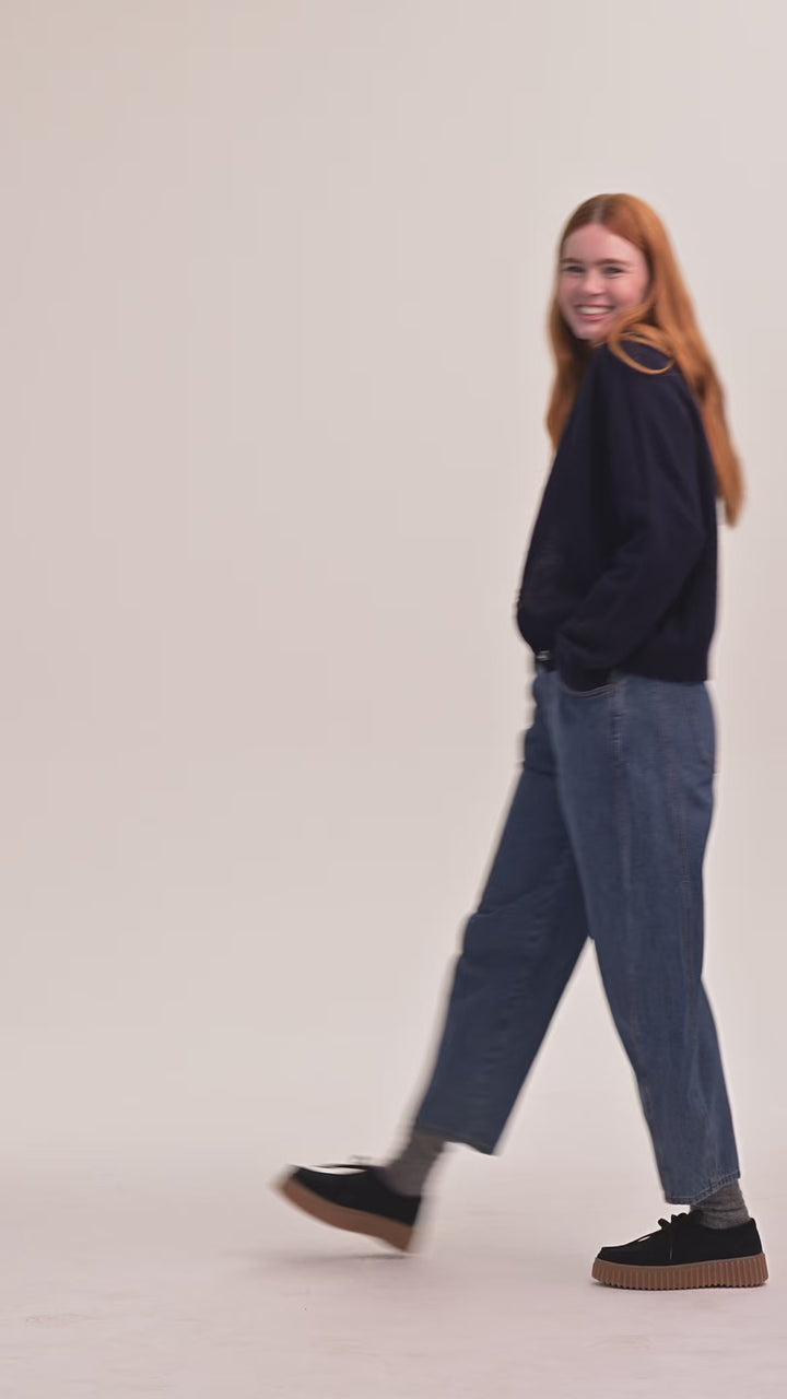 Suki Dungarees - Mid Wash