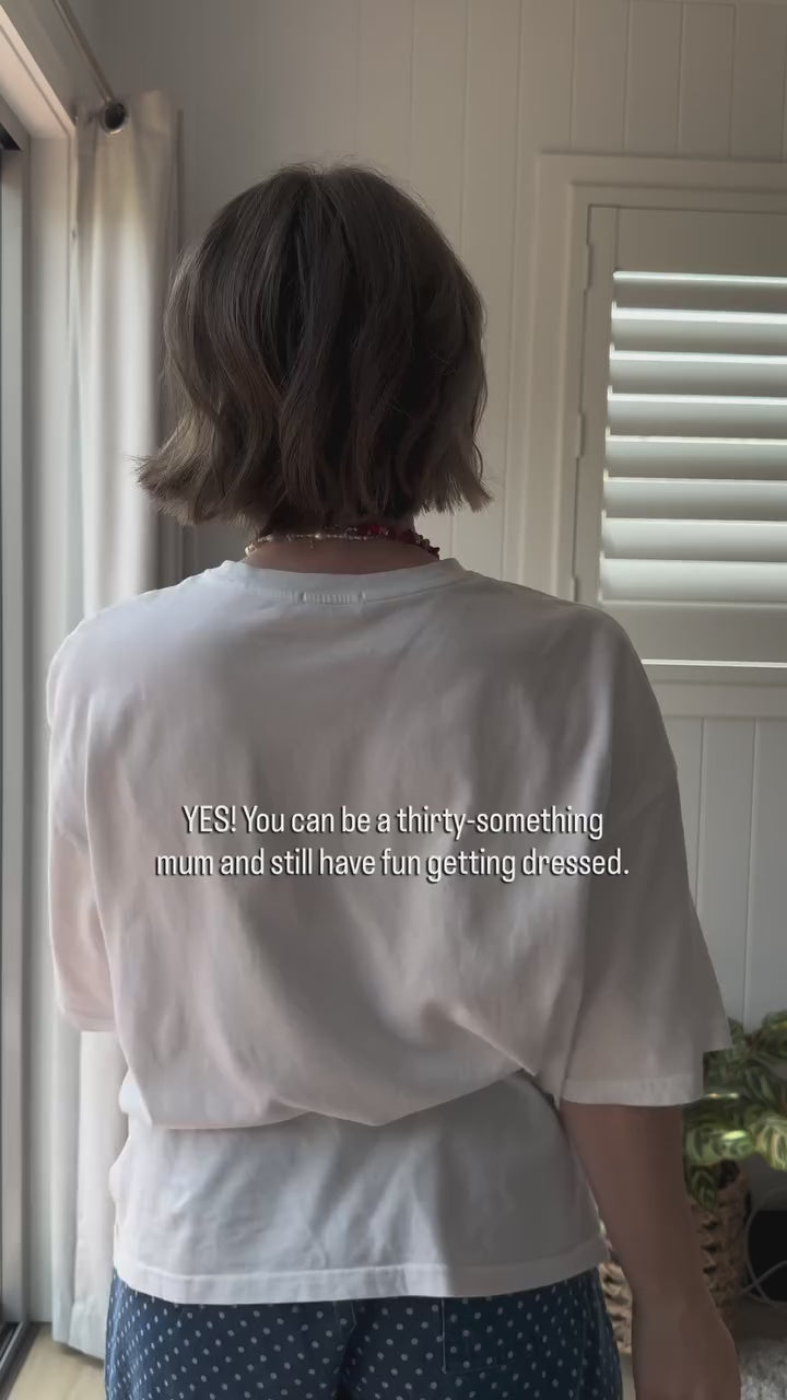 Ottie Dotty Denim Trousers