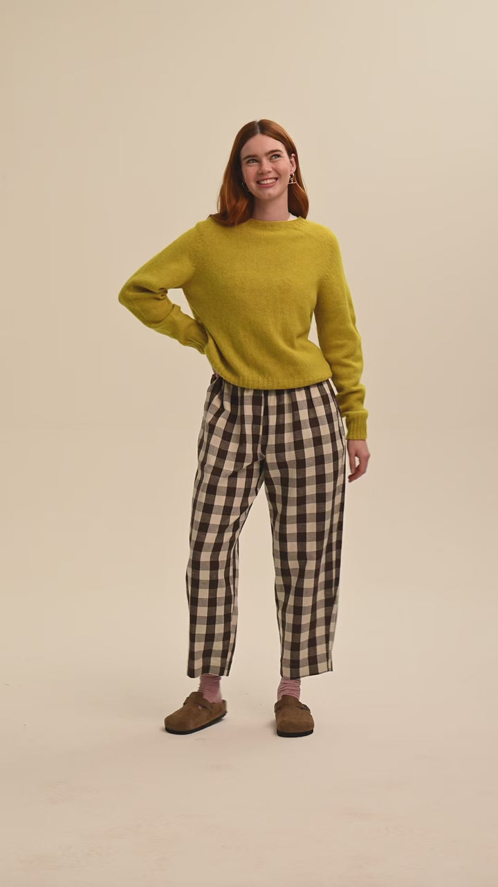 Astrid Lambswool Jumper - Citrine