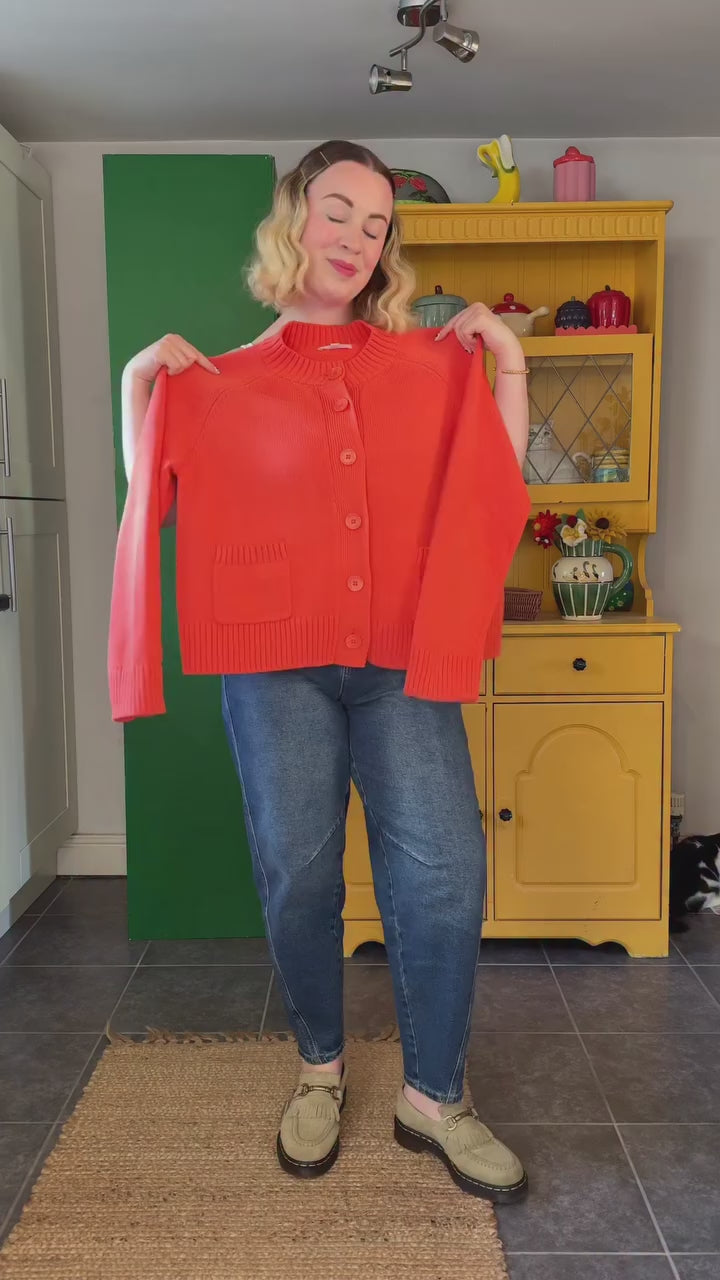 Everly Round Neck Cardigan