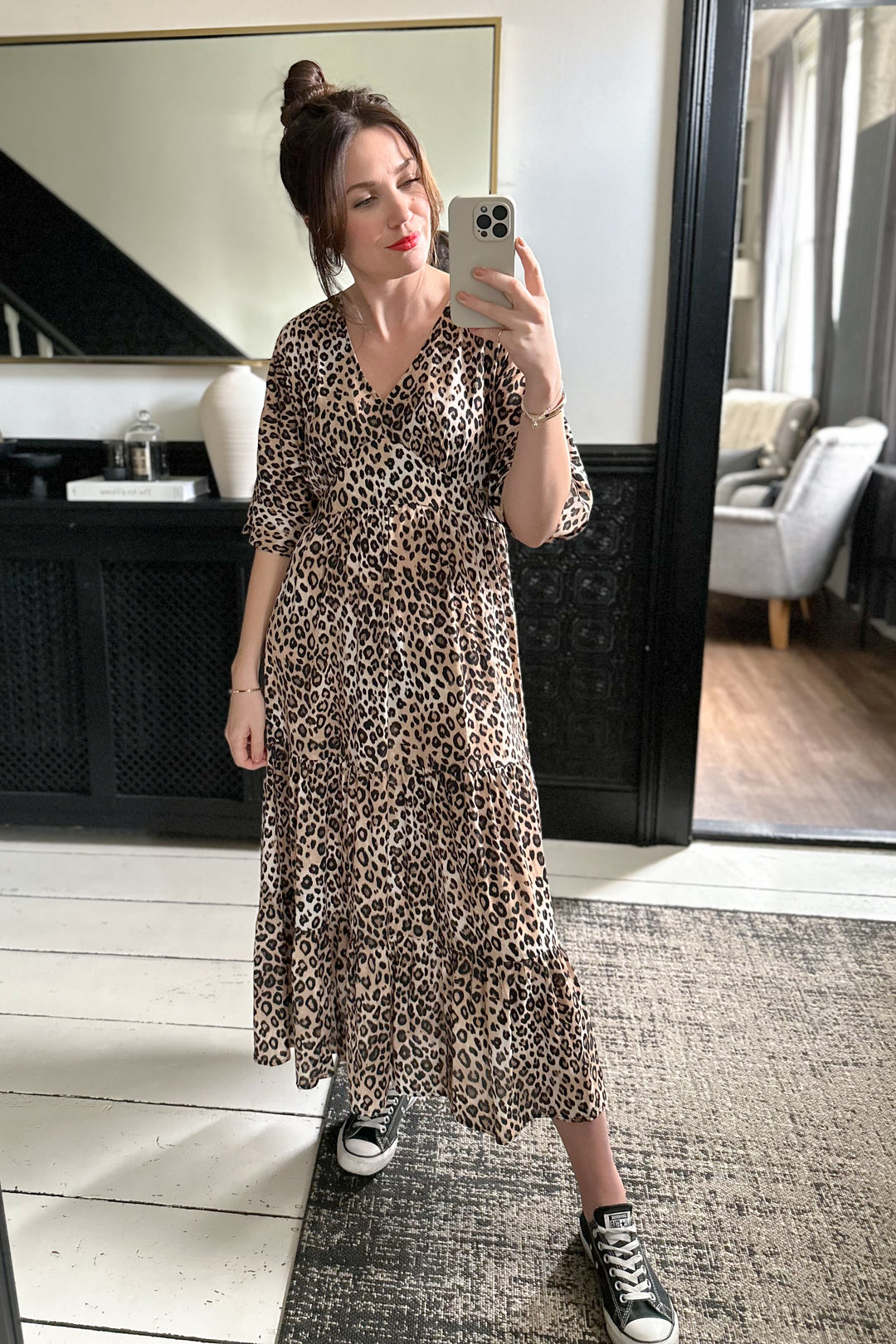 Meadow Leopard Dress