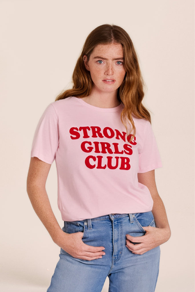 Strong Club Slogan TShirt