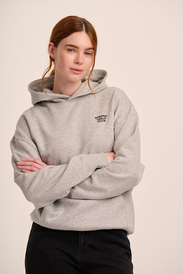 Strong Girls Club Hoodie - Grey