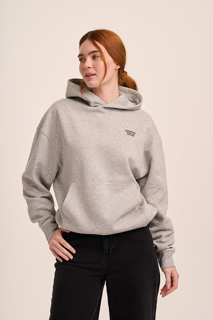 Strong Girls Club Hoodie - Grey